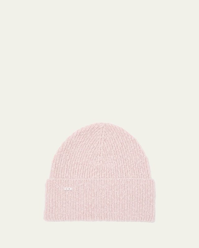 Frances Ribbed Cashmere Beanie